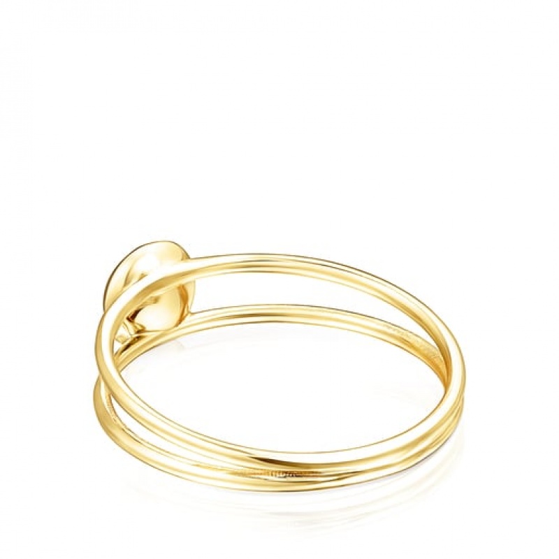 Tous Magic Nature Star With Diamonds Ring Gold | Österreich-VLOBJT814