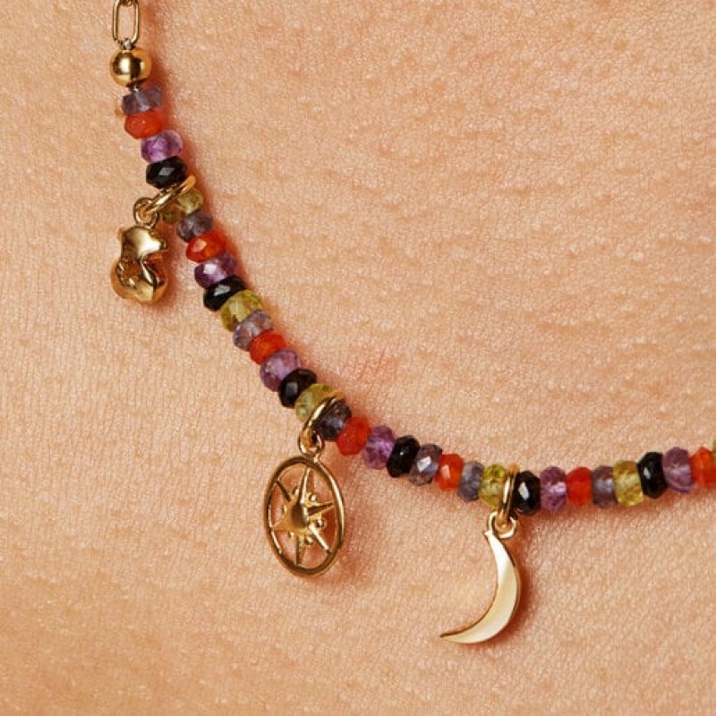 Tous Magic Nature With Four Charms Halskette Gold | Österreich-GCTOEF497