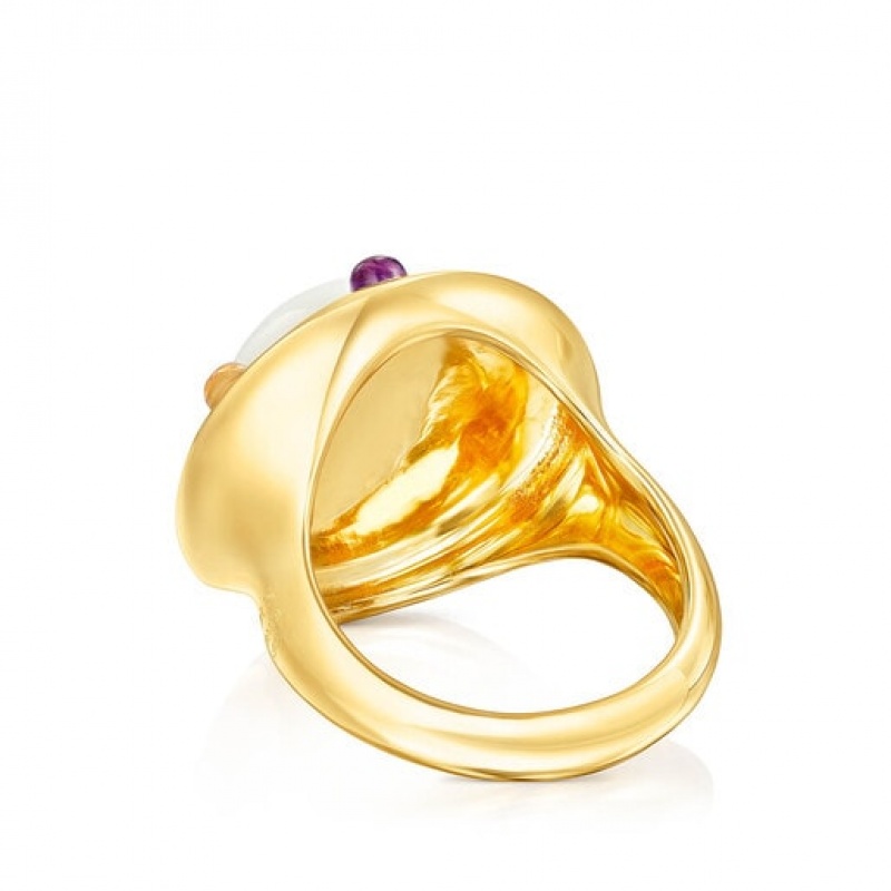 Tous Magic Nature With Moonstone Ring Gold | Österreich-MHXNZD961