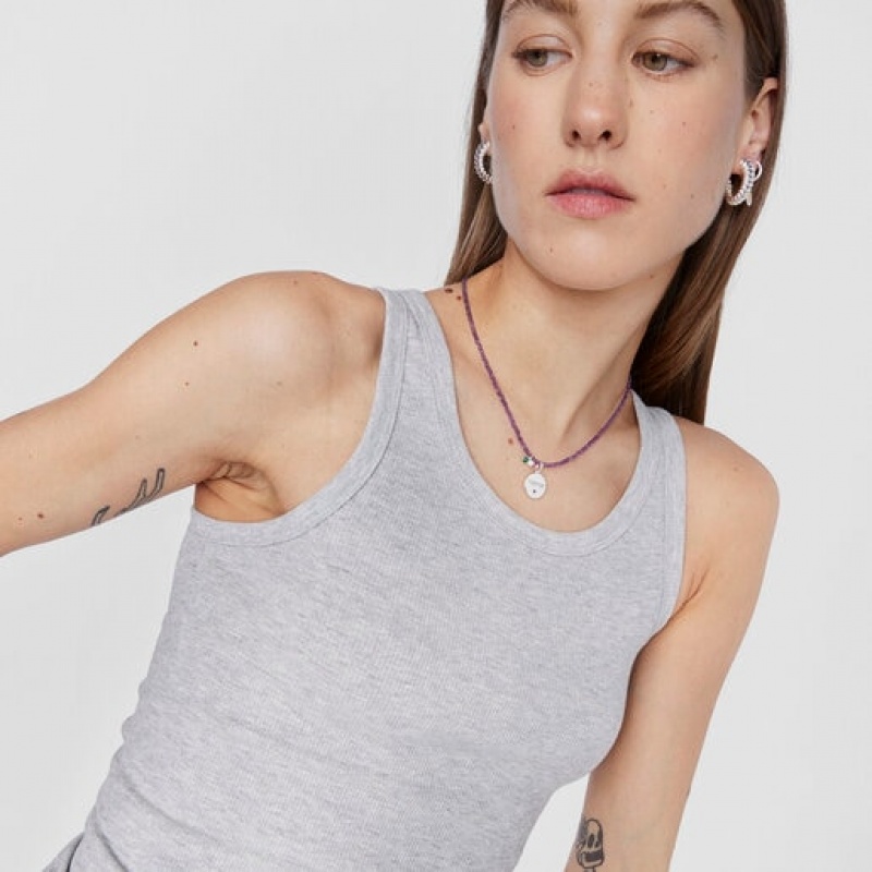 Tous Mama Medallion With Amethyst Anhänger Silber | Österreich-KUWREI328