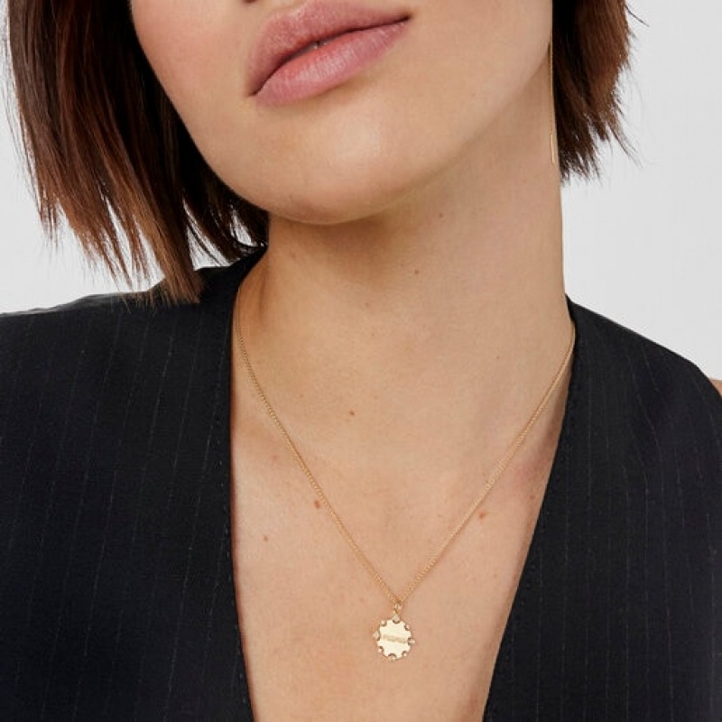 Tous Mama Medallion With Diamonds Anhänger Gold | Österreich-EAGTQO026