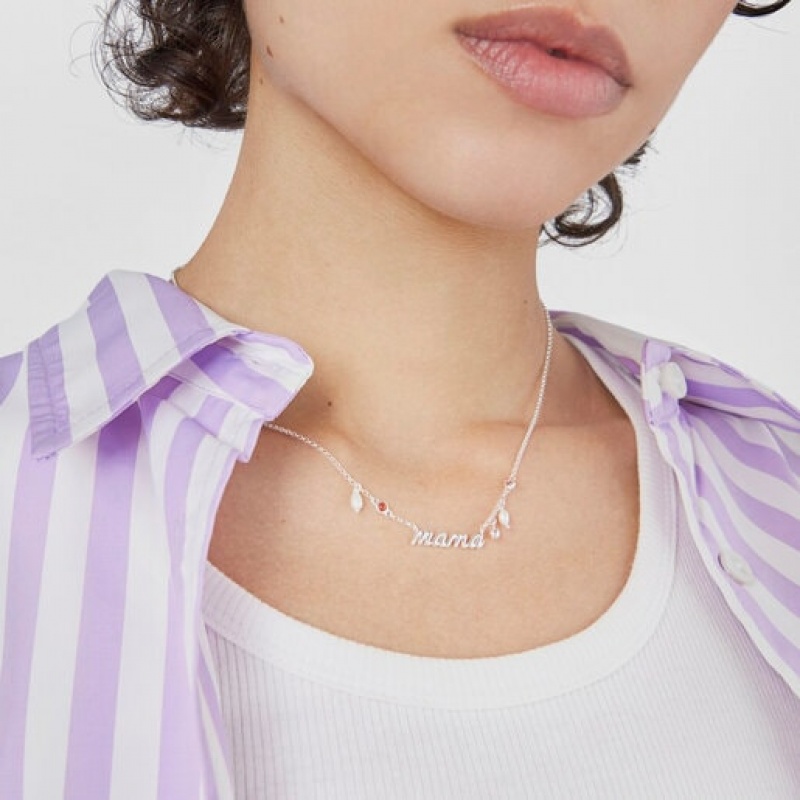 Tous Mama With Cultured Pearls Halskette Silber | Österreich-YZOGRP762