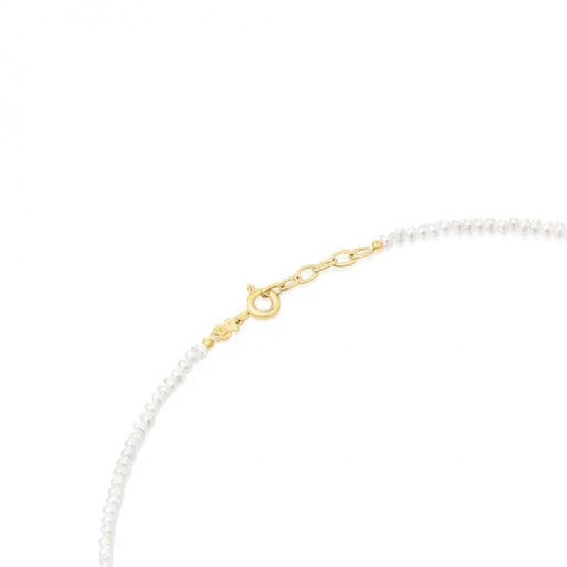 Tous Mama With Cultured Pearls Mama Halskette Gold | Österreich-UIBEMO350