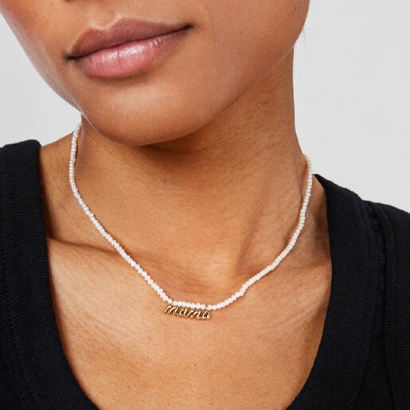 Tous Mama With Cultured Pearls Mama Halskette Gold | Österreich-UIBEMO350
