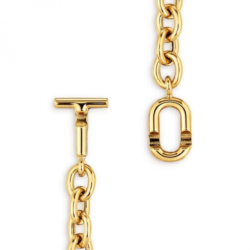 Tous Manifesto Choker With Kettenriemen Gold | Österreich-RKTUIL278