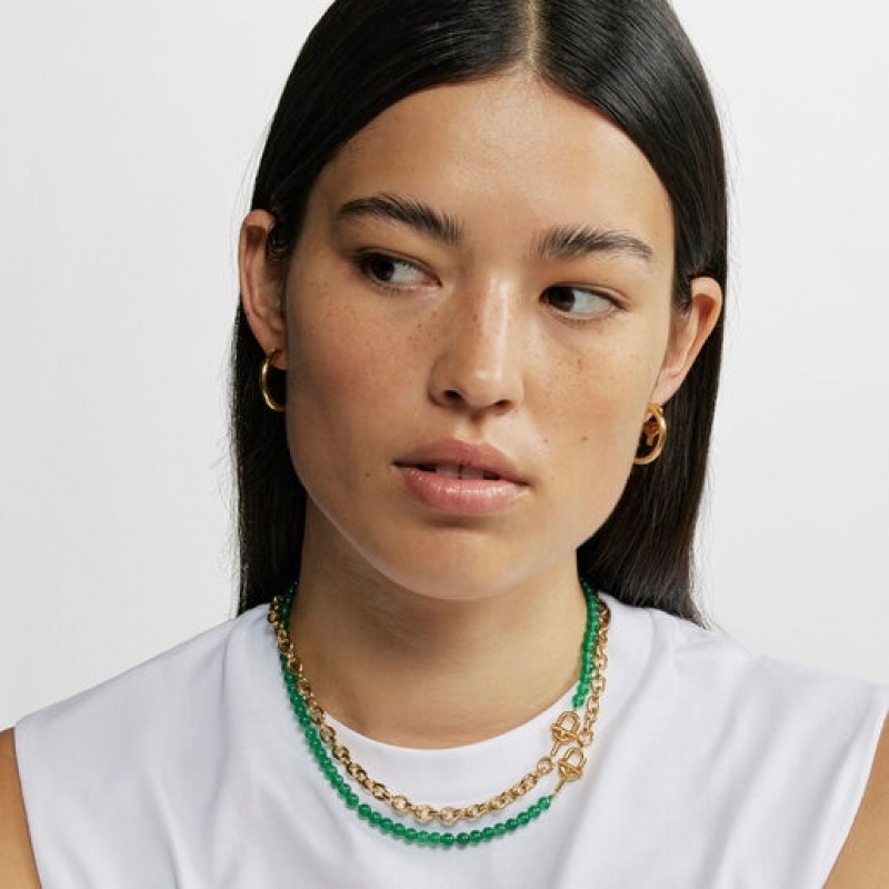 Tous Manifesto Choker With Kettenriemen Gold | Österreich-RKTUIL278