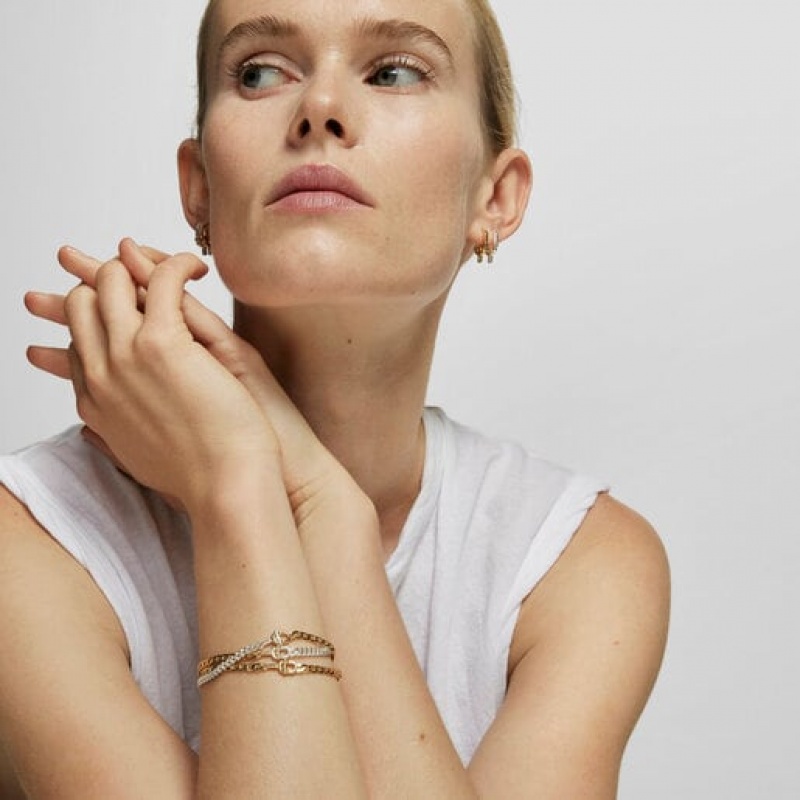 Tous Manifesto Curb Chain With Armband Gold | Österreich-JKBZTE674