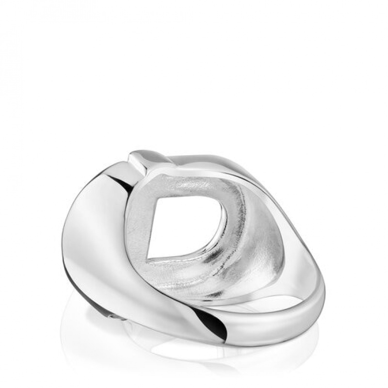 Tous Manifesto Man Signet Ring Silber | Österreich-ZVQSRO895