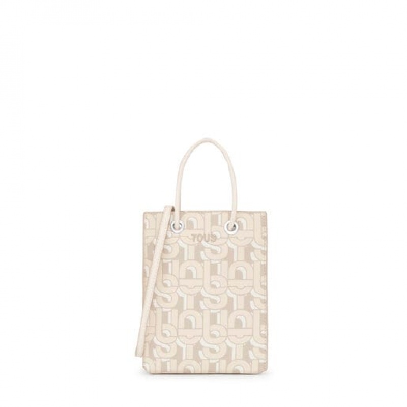 Tous Manifesto Mini Taschen Beige | Österreich-BSNPYK085