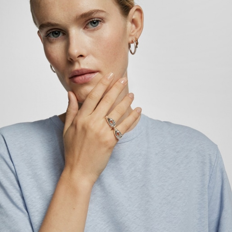 Tous Manifesto Signet Ring Silber | Österreich-DTHVFJ608