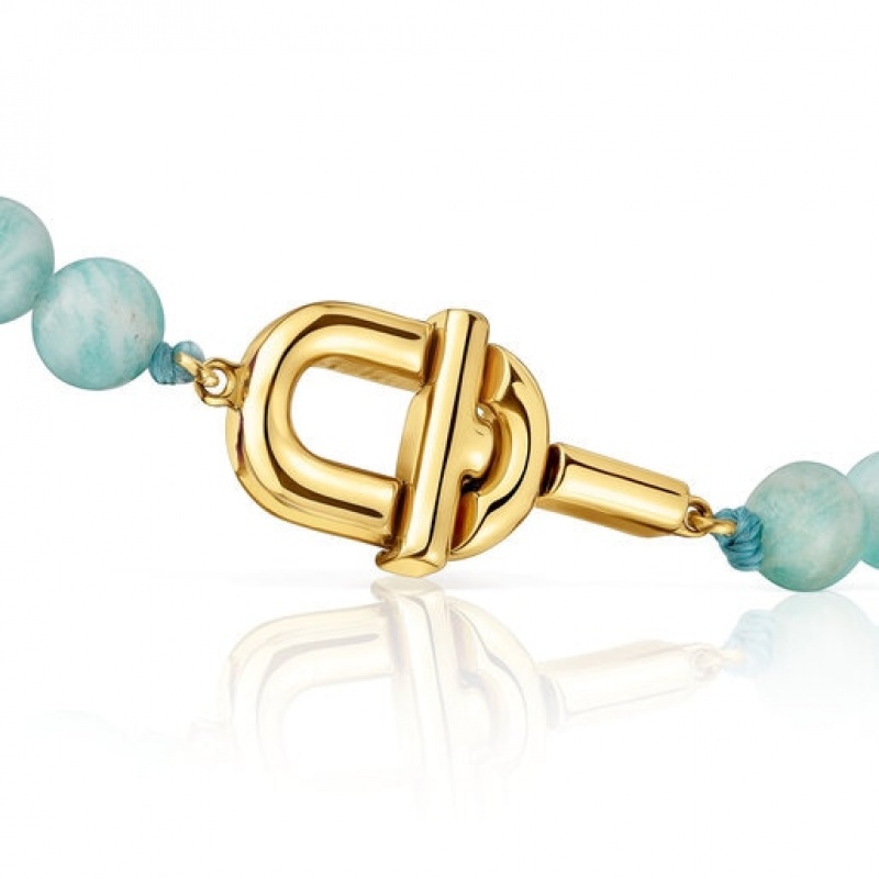 Tous Manifesto With Amazonite Armband Gold Türkis | Österreich-UHXDAZ061