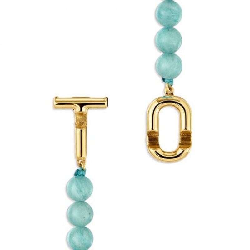 Tous Manifesto With Amazonite Armband Gold Türkis | Österreich-UHXDAZ061