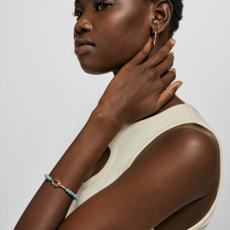 Tous Manifesto With Amazonite Armband Gold Türkis | Österreich-UHXDAZ061