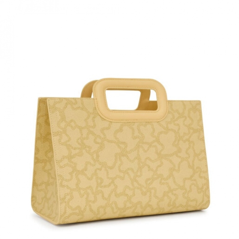 Tous Medium Amaya Kaos Icon Handtasche Gelb | Österreich-QVTNOC095