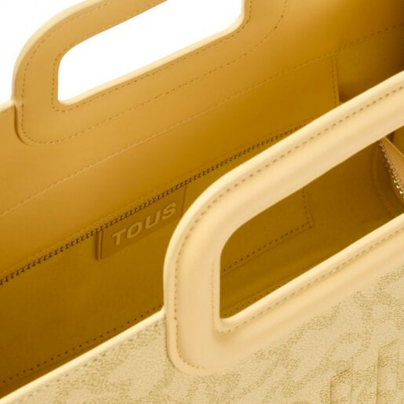 Tous Medium Amaya Kaos Icon Handtasche Gelb | Österreich-QVTNOC095