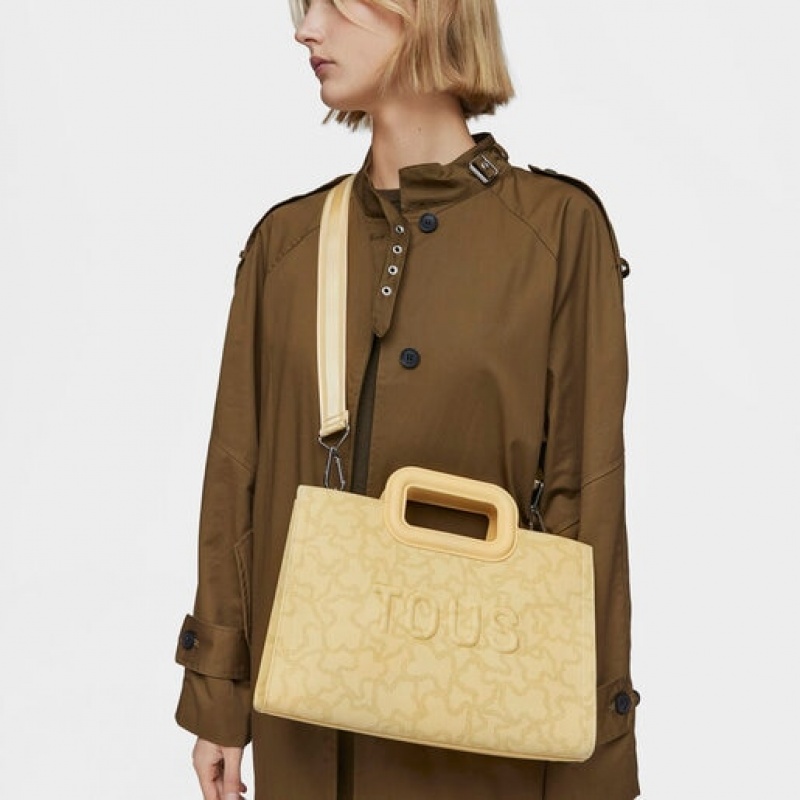 Tous Medium Amaya Kaos Icon Handtasche Gelb | Österreich-QVTNOC095
