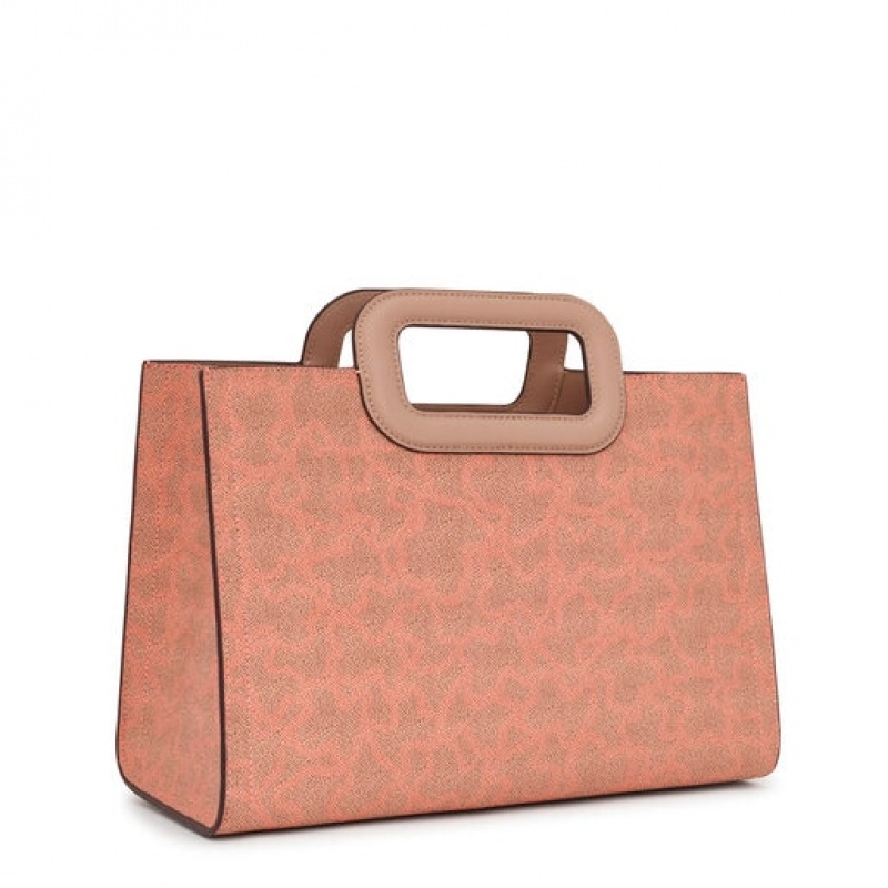 Tous Medium Amaya Kaos Icon Handtasche Orange | Österreich-NXHIUF536