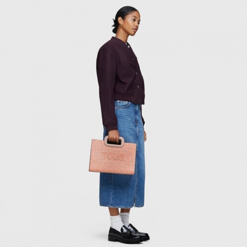 Tous Medium Amaya Kaos Icon Handtasche Orange | Österreich-NXHIUF536