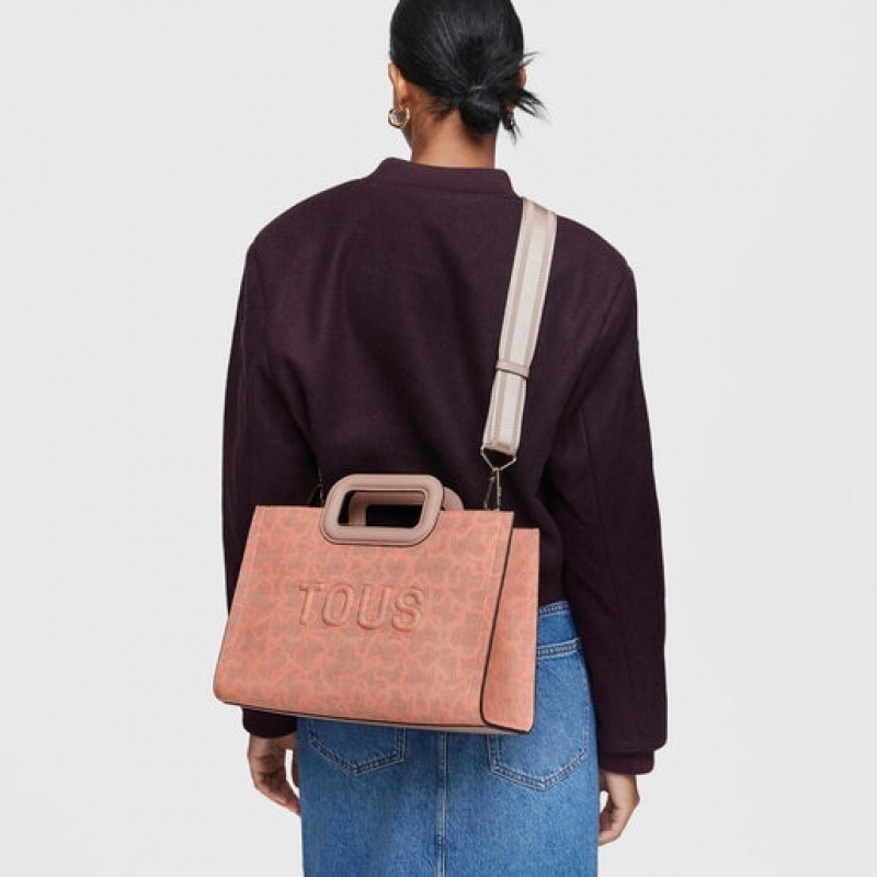 Tous Medium Amaya Kaos Icon Handtasche Orange | Österreich-NXHIUF536