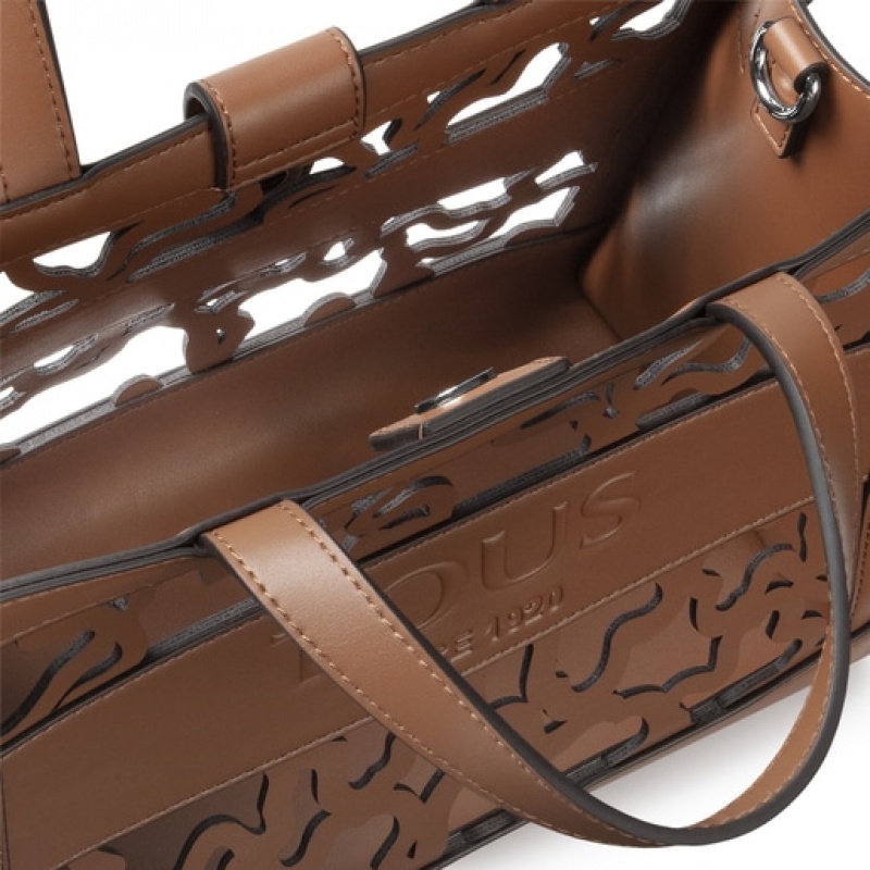 Tous Medium Amaya Kaos Shock Handtasche Braun | Österreich-ZUNAFC203