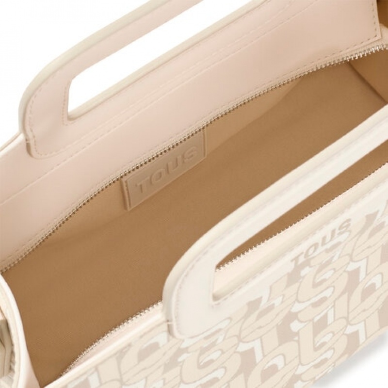 Tous Medium Amaya Manifesto Handtasche Beige | Österreich-IUCEDO602