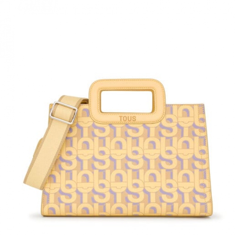 Tous Medium Amaya Manifesto Handtasche Gelb | Österreich-FRTDSK839