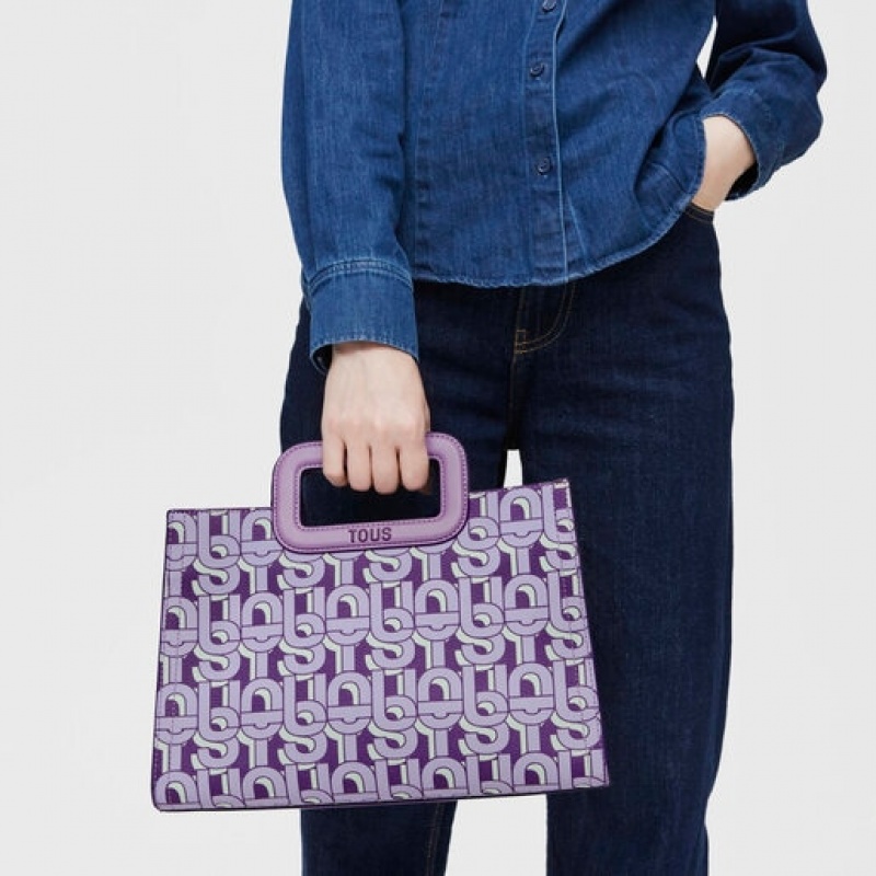 Tous Medium Amaya Manifesto Handtasche Lila | Österreich-ASTFVH249