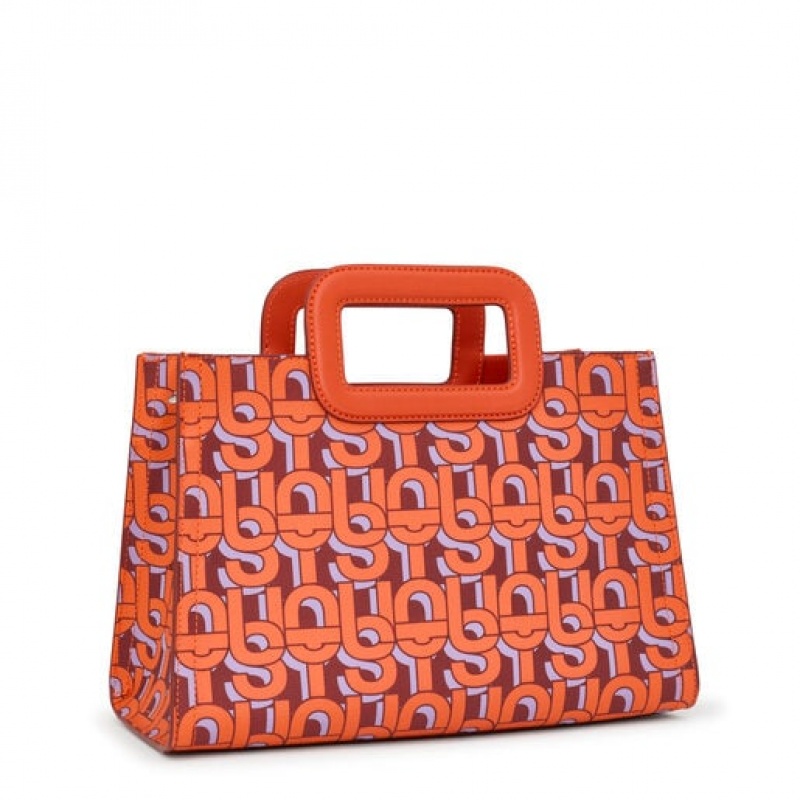 Tous Medium Amaya Manifesto Handtasche Orange | Österreich-UETZCG945
