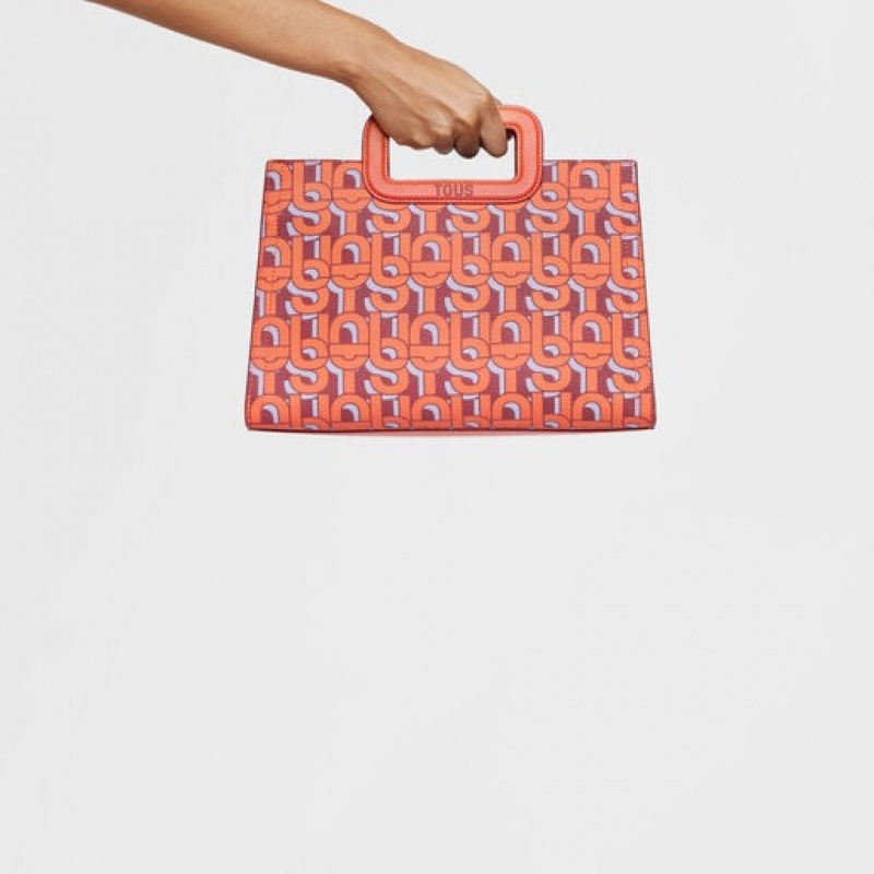 Tous Medium Amaya Manifesto Handtasche Orange | Österreich-UETZCG945