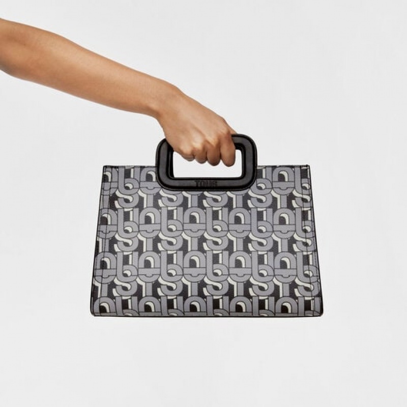 Tous Medium Amaya Manifesto Handtasche Schwarz | Österreich-WFTKMV721