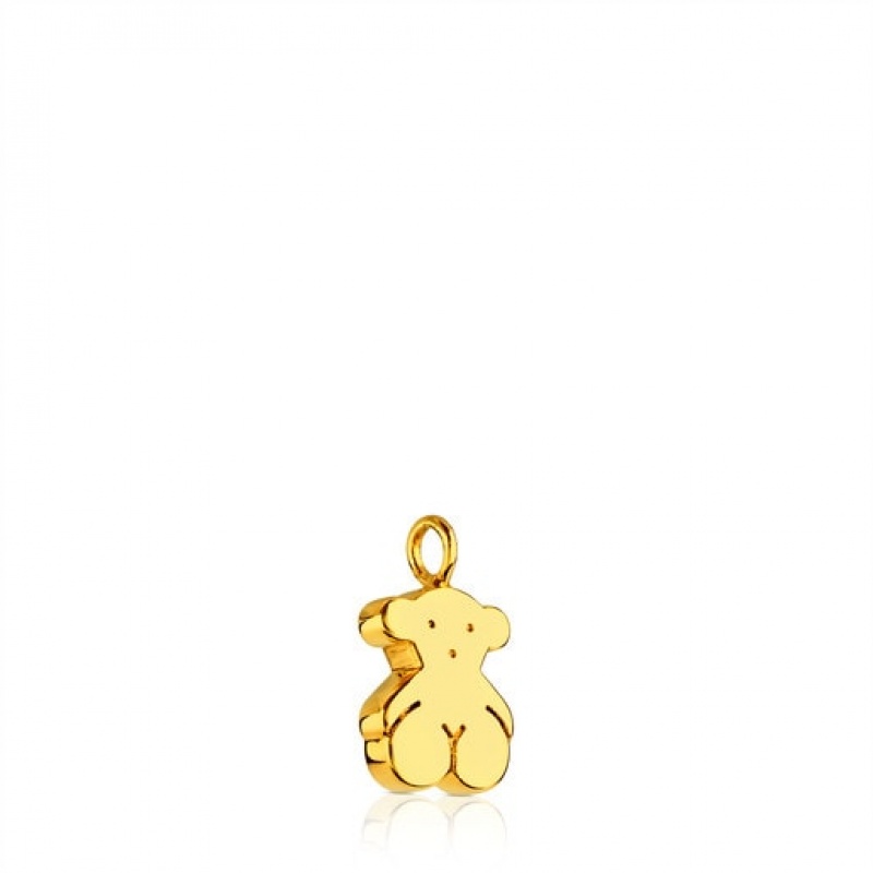 Tous Medium Bear Motif Sweet Dolls Anhänger Gold | Österreich-UJGYLT246