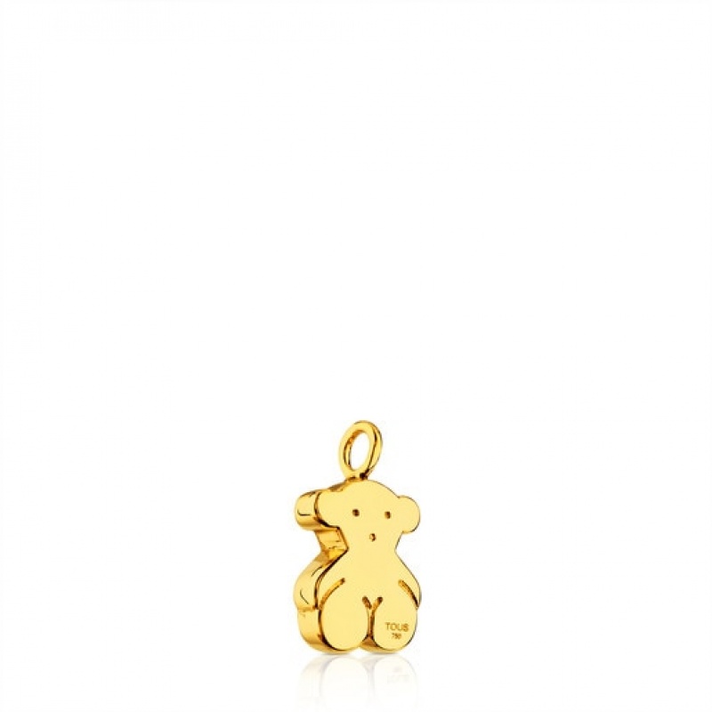 Tous Medium Bear Motif Sweet Dolls Anhänger Gold | Österreich-UJGYLT246