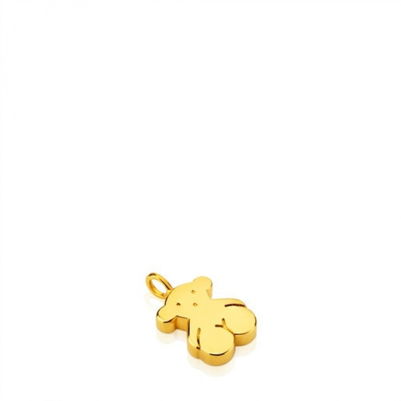 Tous Medium Bear Motif Sweet Dolls Anhänger Gold | Österreich-UJGYLT246