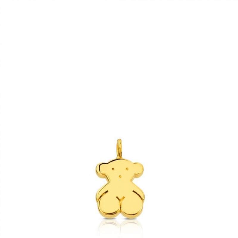Tous Medium Bear Motif Sweet Dolls Anhänger Gold | Österreich-UJGYLT246