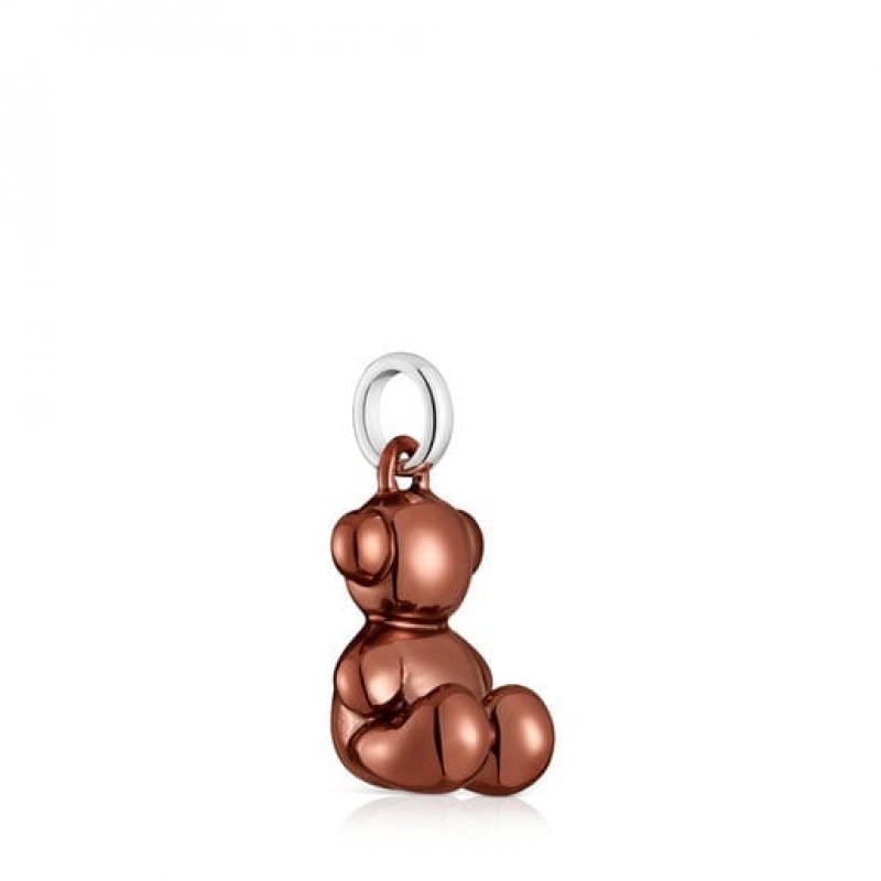 Tous Medium Bold Bear Steel Anhänger Braun | Österreich-KMJUOA345
