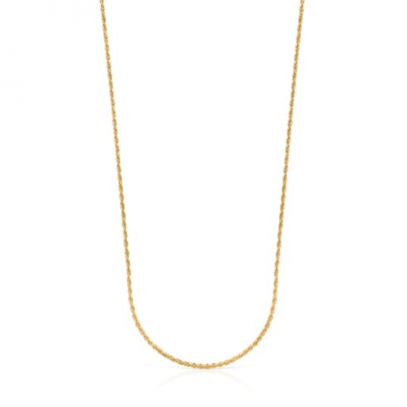 Tous Medium Cord Kettenriemen Gold | Österreich-PNQWSM045