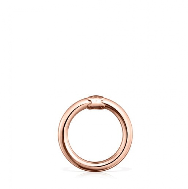 Tous Medium Hold Ring Rosa Gold | Österreich-WGKMVQ915