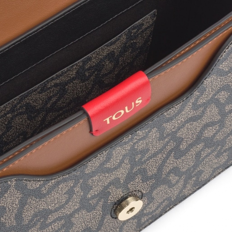 Tous Medium Kaos Icon Schultertasche Rot | Österreich-JBLDQT159