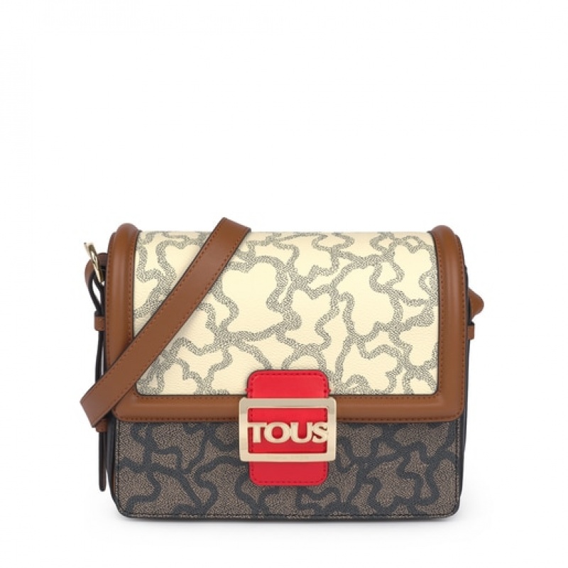 Tous Medium Kaos Icon Schultertasche Rot | Österreich-JBLDQT159