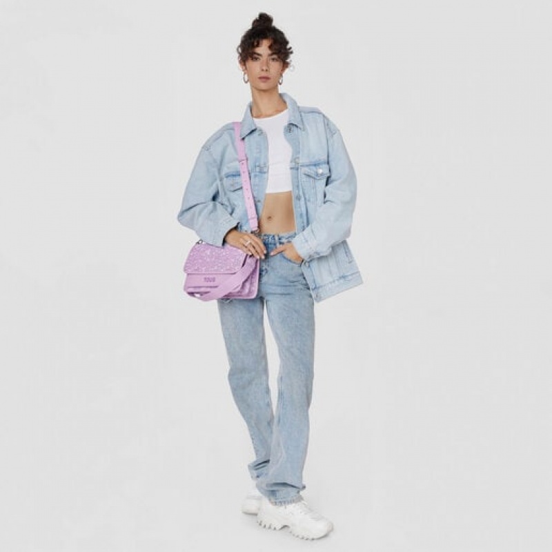 Tous Medium Kaos Mini Evolution Audree Umhängetasche Lila | Österreich-VFINPQ051