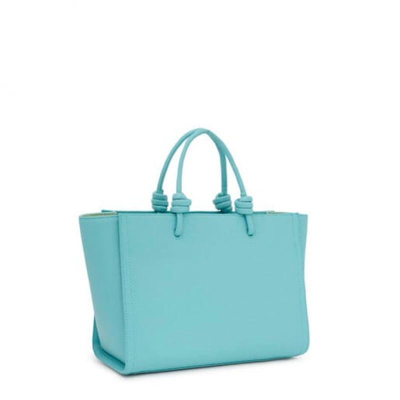 Tous Medium La Rue New Amaya Handtasche Blau | Österreich-MDUIQP531