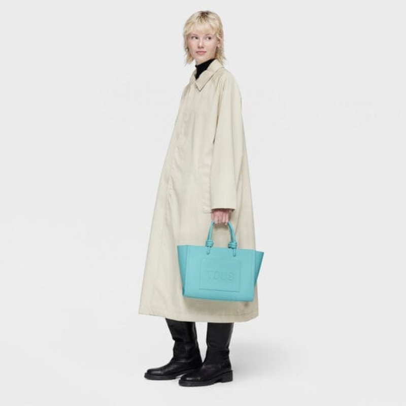 Tous Medium La Rue New Amaya Handtasche Blau | Österreich-MDUIQP531