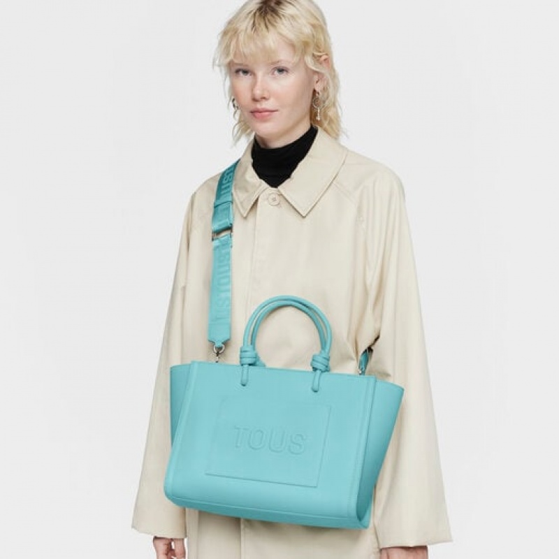 Tous Medium La Rue New Amaya Handtasche Blau | Österreich-MDUIQP531