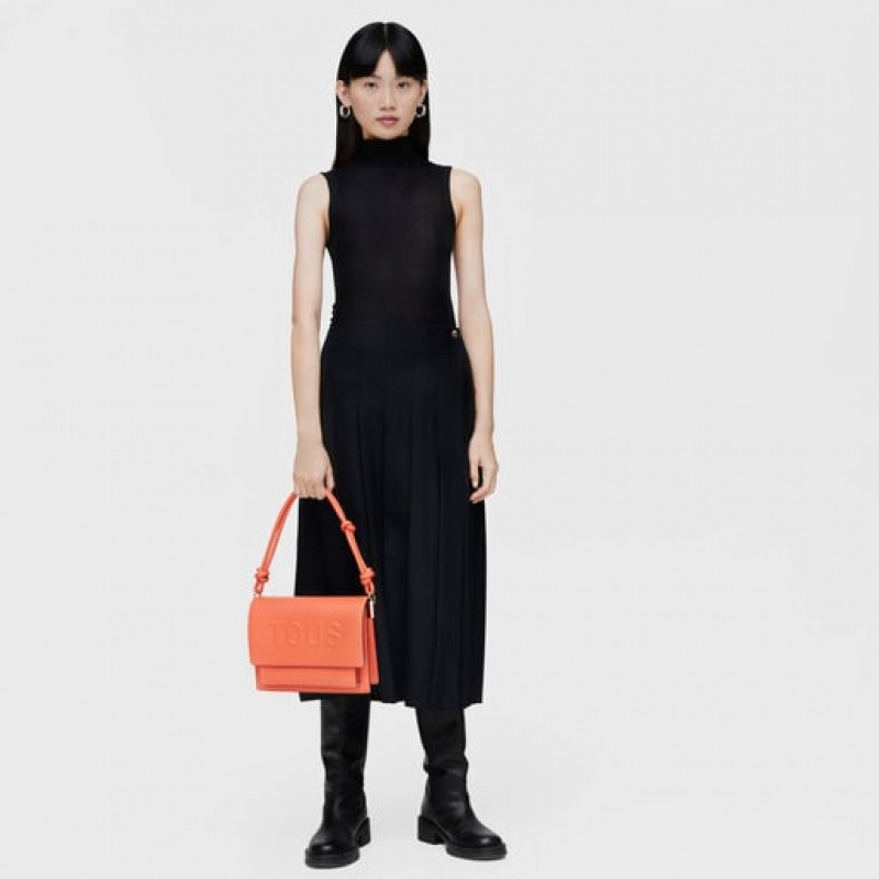 Tous Medium La Rue New Audree Umhängetasche Orange | Österreich-JHEFMX046