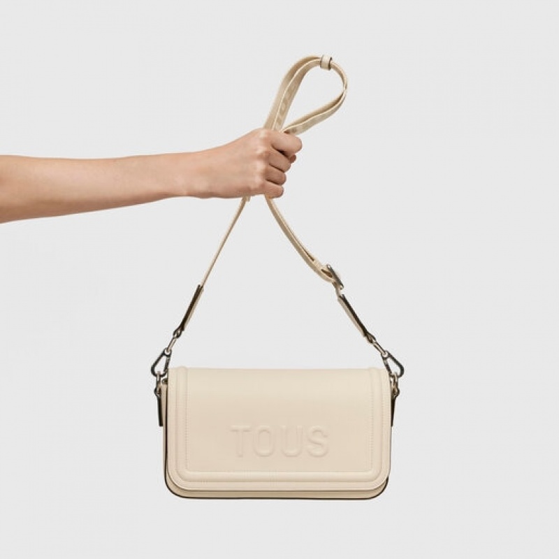Tous Medium La Rue New Umhängetasche Beige | Österreich-AQRNBT732