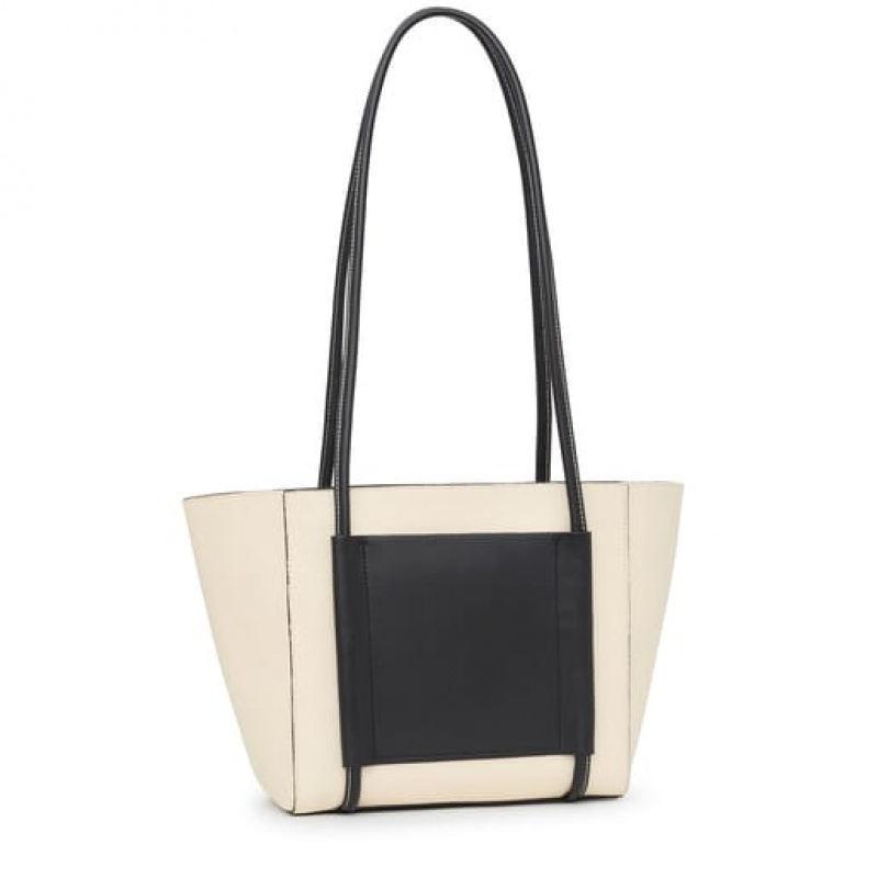 Tous Medium Leder Empire Handtasche Schwarz | Österreich-OTNMSC376