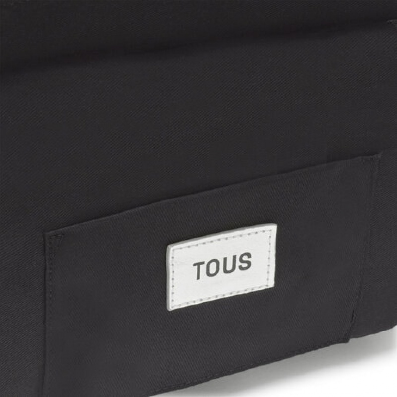 Tous Medium Leder Manifesto Handtasche Silber | Österreich-EAGXYK846