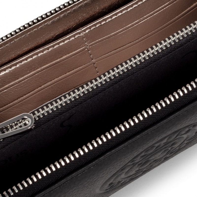 Tous Medium Leder New Leissa Geldbörse Schwarz | Österreich-HYDUFV089