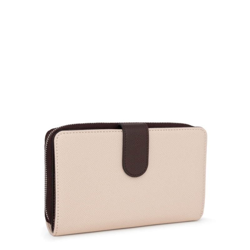 Tous Medium New Dubai Geldbörse Beige | Österreich-ZOFBAK927