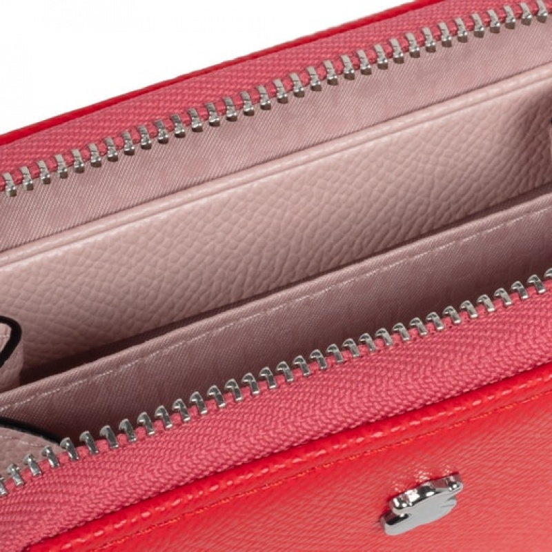 Tous Medium New Dubai Saffiano Change Geldbörse Rot | Österreich-KMBTLY524